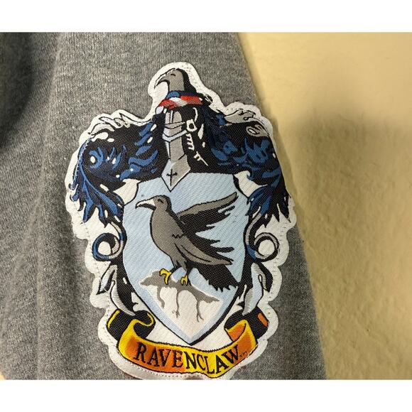 Universal Studios Wizard World of Harry Potter Sweatshirt Mens M Gray Ravenclaw - Picture 6 of 10